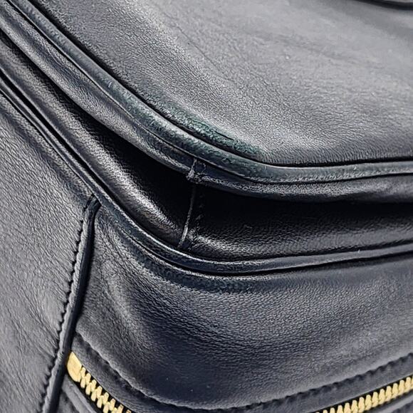 Celine Phoebe Triptyque Leather Shoulder Bag Satchel Black - New $3800 - Picture 7 of 15